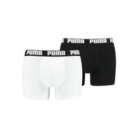 Puma Bi Pack Slip/Boxer Uomo Cotone Elasticizzato Art. 001 (2 Paia Boxer White/Black - XL / 6)