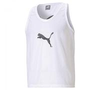PUMA Bib Salopette, Bianco White, XXS Unisex-Adulto