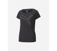 Puma T-Shirt Training Favorite Jersey Cat Black da Donna M Nero
