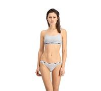 PUMA Bikini, Biancheria intima Donna, Grigio, L