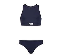 PUMA Bikini Set, Costumi da Bagno Unisex - Bambini e Ragazzi, Navy, 128