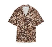 PUMA, ,Blouses & Shirts ,Donna ,Multicolore ,S Camicia a stampa leopardata con vestibilità comoda