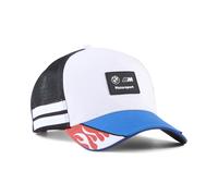 PUMA BMW M Motorsport Lifestyle Trucker Cap, Accessori, Bianco, OSFA OSFA