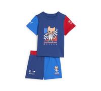 PUMA BMW M Motorsport Short Sleeves Set Toddler, Abbigliamento, Pro Blu/M Color, 6-9M 6-9M