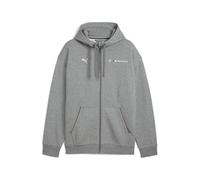 PUMA BMW MMS Ess+ FZ Hooded Jacket FL, Giacche di Sudore Uomo, Medium Gray Heather, S