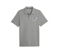 PUMA BMW MMS Ess Polo, Polo Uomo, Medium Gray Heather, S