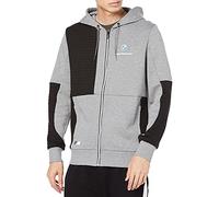 PUMA BMW MMS Full-Zip Hoo Felpa, Grigio Medio mélange, M Unisex-Adulto