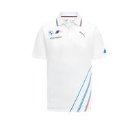 PUMA BMW MOTORSPORT Team Poloshirt 2023 Bianca Merchandise Ufficiale