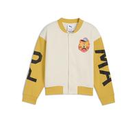 PUMA Bomber Moody Cat per bambini, Abbigliamento, Bianco, 3-4Y 3-4Y