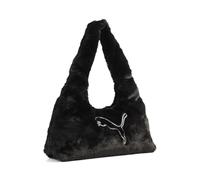 PUMA borsa a tracolla Up Faux Fur Prism Bag Puma Black nero