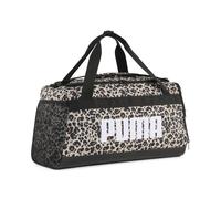 PUMA Borsone sportivo piccolo con stampa integrale Challenger 35 L, Accessori, Nero/Leopard Aop, OSFA OSFA