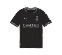 PUMA Borussia Mönchengladbach 24/25 Third Jersey Youth, Abbigliamento, Nero/Aged Silver, 11-12Y 11-12Y