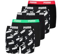 PUMA Boxer, Biancheria Intima Unisex - Bambini e ragazzi, Nero, 134-140