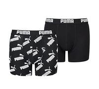 PUMA Boxer, Biancheria Intima Unisex - Bambini e ragazzi, Nero, 146-152