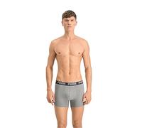PUMA Boxer, Biancheria Intima Uomo, Grey Black, S