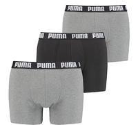 PUMA Boxer, Biancheria Intima Uomo, Grigio, S