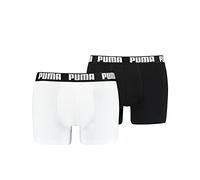 PUMA Boxer, Biancheria Intima Uomo, White Black, S
