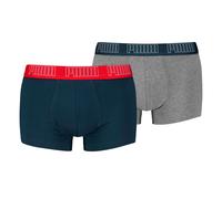 PUMA Boxer blu / grigio / rosso sangue Uomo PUMA M