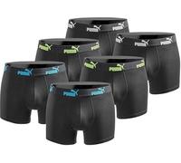 Puma Boxer da uomo, confezione da 6 pezzi, Basic Black Limited Edition, New Tripple Black, M