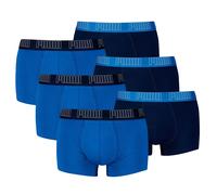 Puma Boxer Da Uomo, Confezione Da 6 - Everyday Trunks 6P, Cotone Stretch