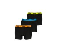 PUMA Boxer da uomo Everyday biancheria intima, confezione da 3, Black Pop, XL
