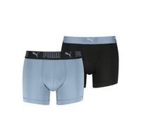 Puma Boxer da Uomo in Microfibra (Confezione da 2), Native Blue, XL