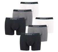 Puma Boxer Da Uomo Lifestyle In Cotone Suede Confezione Da 6