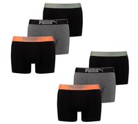 Puma Boxer Da Uomo Lifestyle In Cotone Suede Confezione Da 6