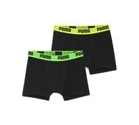 PUMA Boxer Everyday Basic per ragazzi (confezione doppia), Abbigliamento, Nero, 8 8