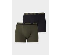 PUMA Boxer 'Everyday' oliva / nero Uomo - Abbigliamento - Intimo - Mutande - Boxer attillati PUMA M