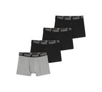 PUMA Boxer in confezione da 4 pezzi da uomo, Abbigliamento, Nero, 5 5