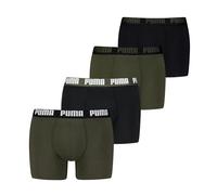 PUMA Boxer in confezione da 4 pezzi da uomo, Abbigliamento, Verde Combo, 3 3