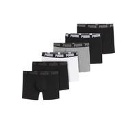 PUMA Boxer in confezione da 6 pezzi da uomo, Abbigliamento, Bianco, 2 2