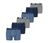 PUMA Boxer in confezione da 6 pezzi da uomo, Abbigliamento, Denim Combo, 2 2