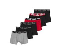 PUMA Boxer in confezione da 6 pezzi da uomo, Abbigliamento, Grigio, 3 3