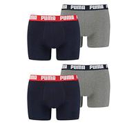 Puma Boxer Intimo da uomo (confezione da 4), M