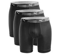 PUMA Boxer lungo - Confezione da 3 pezzi, Nero , M