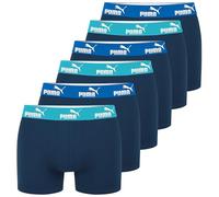 Puma Boxer Mutande da uomo, confezione da 6 pezzi, Basic Black Limited Edition, XXL