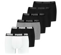 Puma Boxer Shorts Da Uomo, 6 Pezzi - Boxer Basic ECOM, Cotone Stretch, Everyd...