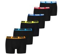 Puma Boxer Shorts Da Uomo, 6 Pezzi - Boxer Basic ECOM, Cotone Stretch, Everyd...