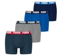 Puma Boxer Uomo Pantaloncini, 4er Pacco - Base Ecom ,Cotone Elasticizzato,Everyd