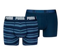 PUMA Everyday Striped Boxers 2P, Biancheria Intima Uomo, Denim - New, L