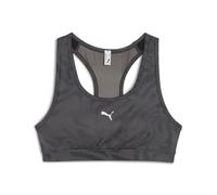 PUMA Reggiseno da Donna 4keeps - Imbottito - Reggiseno con Nastro Stampato a Righe (Confezione da 1)