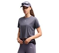 Puma Brightstride Cloudspun Short Sleeve T-shirt Grigio M Donna