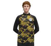 PUMA BVB Warm Up - Maglia con Cerniera a 1/4