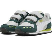 PUMA Cabana Racer SL 20 V Inf, Scarpe da Ginnastica Unisex-Bimbi 0-24, Fresco Grigio Chiaro Bianco Mirto Scuro Lime Smash, 22 EU