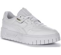 Puma Cali Dream Lth Classic Low Top In Pelle Trainer Donna Bianco UK 3 - 9