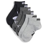 PUMA Calze corte per ragazzi (confezione da 3), Abbigliamento, Nero, 23-26 23-26