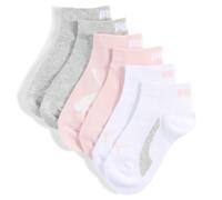 PUMA Calze corte per ragazzi (confezione da 3), Abbigliamento, Rosa, 35-38 35-38