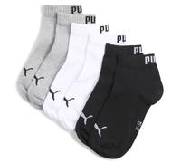 PUMA Calze corte per ragazzi (confezione da 3), Accessori, Grigio, 35-38 35-38